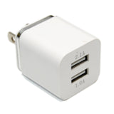 2 pcs Shiny Dual Wall Adapters