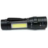 2 pcs Large LED Camping Flashlights - Adjustable Brightness - USB Rechargeable by StoneLeo