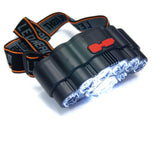 9 LED Camping Head Lamp - Magnetic - Adjustable Brightness - USB Rechargeable by StoneLeo