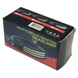 LED Camping Head Lamp 3 Strip - Adjustable Brightness - USB Rechargeable by StoneLeo
