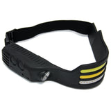 LED Camping Head Lamp 3 Strip - Adjustable Brightness - USB Rechargeable by StoneLeo
