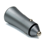 Fast Charging PD Type C Car Metal Round Smooth Phone Charger by StoneLeo