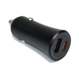 Fast Charging PD Type C Car Metal Round Smooth Phone Charger by StoneLeo
