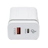 Type C Fast Charging PD USB Wall Charger Shiny