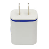 2 pcs Teardrop Grip Dual USB Wall Charger