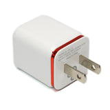 2 pcs Shiny Dual Wall Adapters