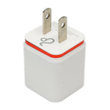 2 pcs Shiny Dual Wall Adapters