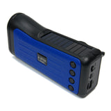 Small FM/BT Radio & Solar Charging Flashlight 055