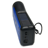 Small FM/BT Radio & Solar Charging Flashlight 055