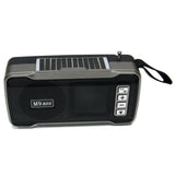 Small FM/BT Radio & Solar Charging Flashlight M9