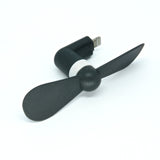 2 pcs Phone Charge Port Fan