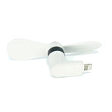 2 pcs Phone Charge Port Fan