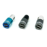 3 pcs Dual Port M-Car Charger StoneLeo