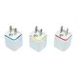 2 pcs Shiny Dual Wall Adapters