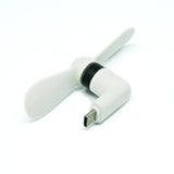 2 pcs Phone Charge Port Fan