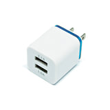 2 pcs Shiny Dual Wall Adapters