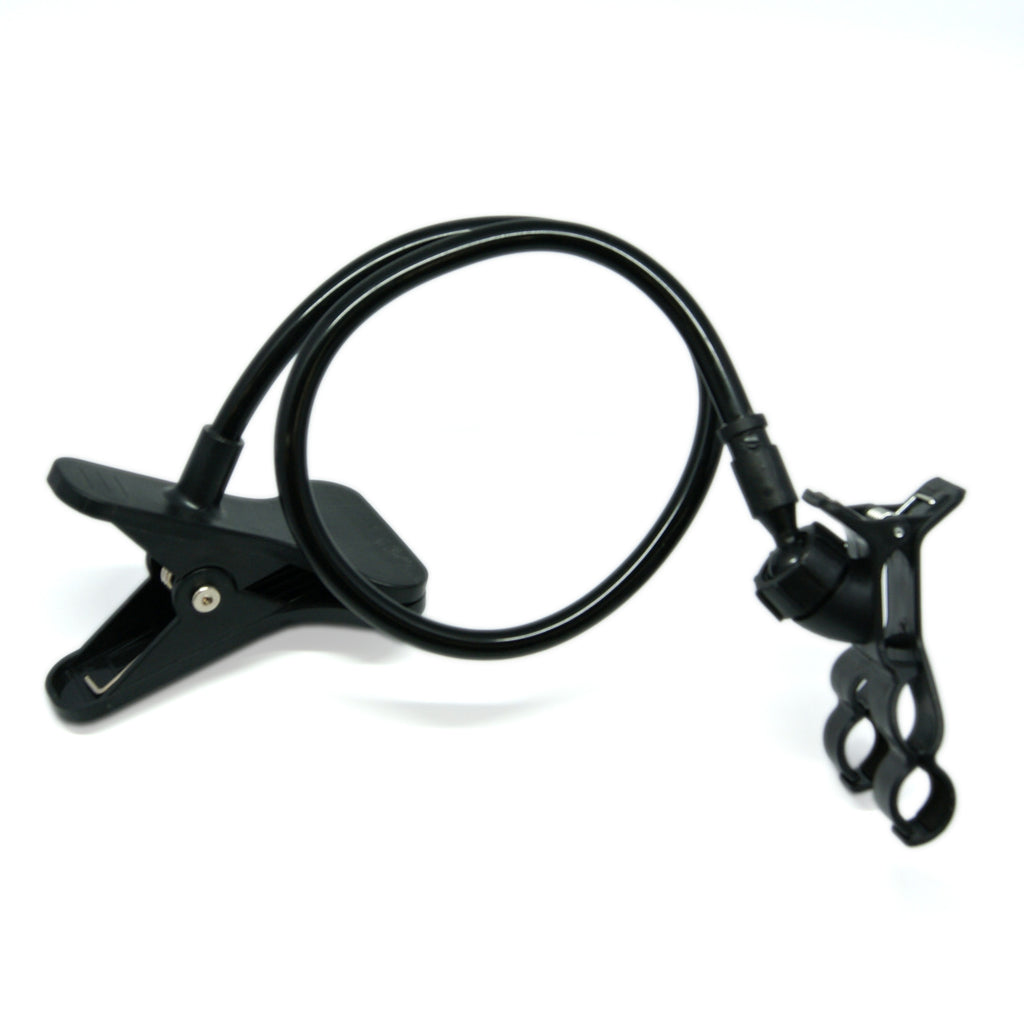 Table Clamp Phone Holder Stand for Smartphone with 3ft Bendable Neck and Strong Spring Clamp
