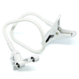 Table Clamp Phone Holder Stand for Smartphone with 3ft Bendable Neck and Strong Spring Clamp