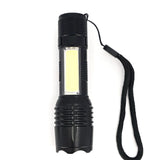 2 pcs Large LED Camping Flashlights - Adjustable Brightness - USB Rechargeable by StoneLeo