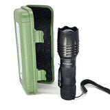 2 pcs Large LED Camping Flashlights - Adjustable Brightness - USB Rechargeable by StoneLeo