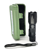 2 pcs Large LED Camping Flashlights - Adjustable Brightness - USB Rechargeable by StoneLeo