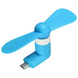 2 pcs Phone Charge Port Fan