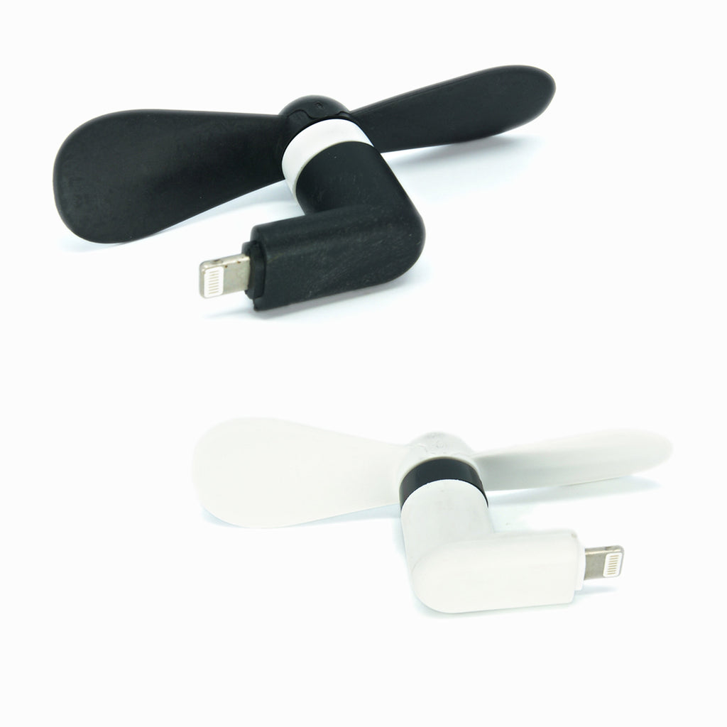 2 pcs Phone Charge Port Fan