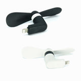 2 pcs Phone Charge Port Fan