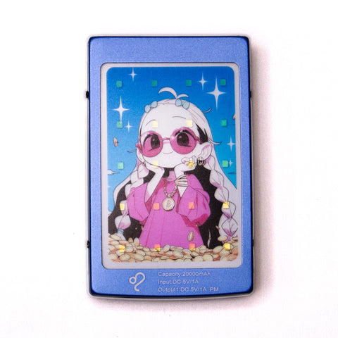 Anime Rich Girl Blue Large Solar Powerbank 20,000 mAh StoneLeo