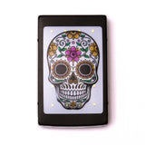 Dia De Los Muertos - Day of the Dead Colorful Skull #2 Large Solar Powerbank 20,000 mAh StoneLeo