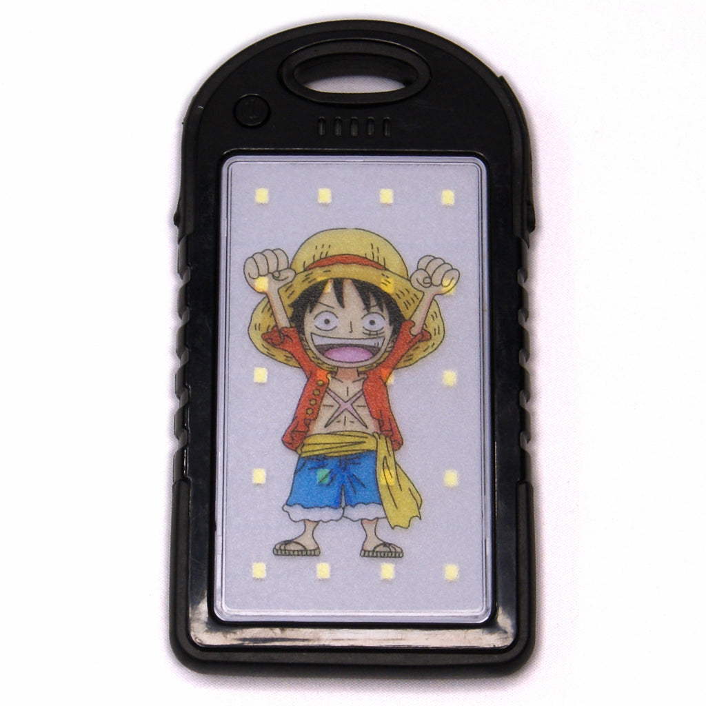 One Piece Monkey D Luffy Solar Keychain Powerbank 11,000 mAh StoneLeo