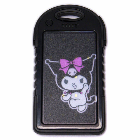 HK Kuromi Dark Solar Keychain Powerbank 11,000 mAh StoneLeo