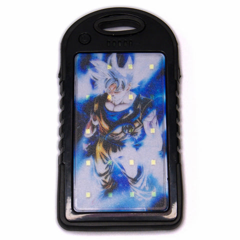 DBZ Blue Goku Solar Keychain Powerbank 11,000 mAh StoneLeo