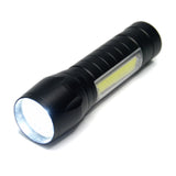 Small Compact LED Camping Flashlight - Adjustable Brightness - USB Rechargeable by StoneLeo