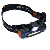 LED Camping Head Lamp - Magnetic - Adjustable Brightness - USB Rechargeable by StoneLeo