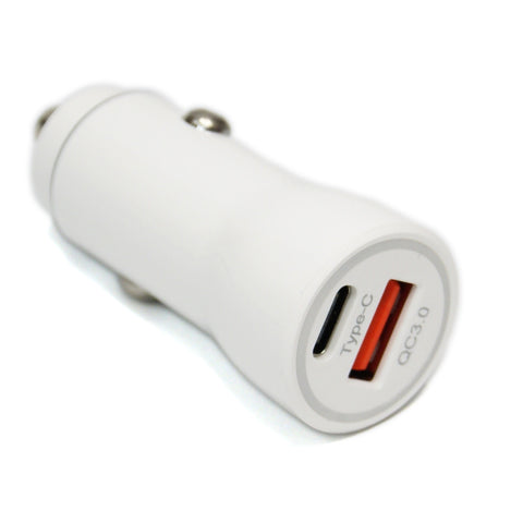 Type C Round Car Charger by StoneLeo