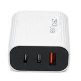 Type C Wall Charger 1 USB 2 TC