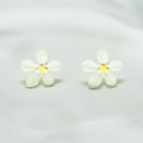 Lemon Blossom Flower Earrings