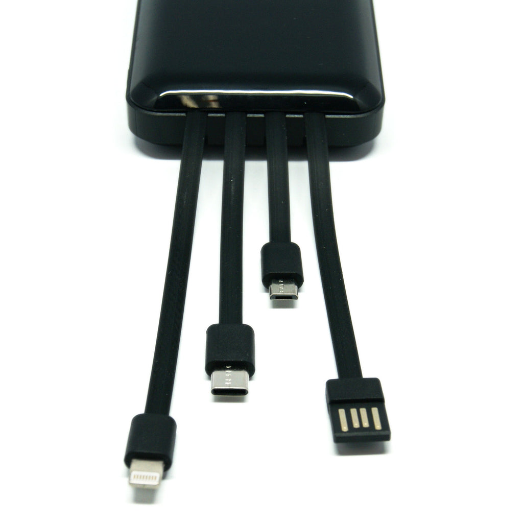 2 pcs 18,000 mAh Powerbank with 4 Cables