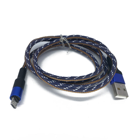 2 pcs 3ft Cowboy Charge Cable USB micro